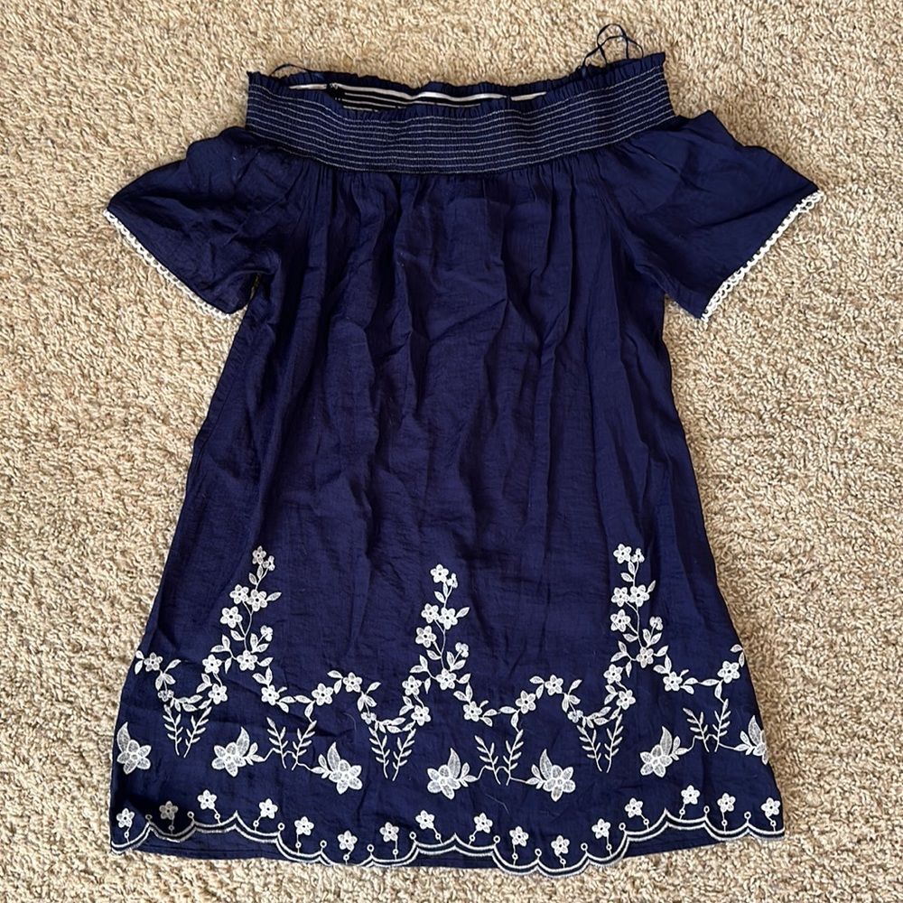 off the shoulder dress